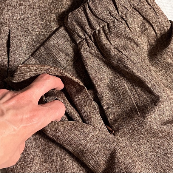 NWT Emery Rose Two Piece/ Brown Vest and Pants Set Size L - Picture 12 of 16